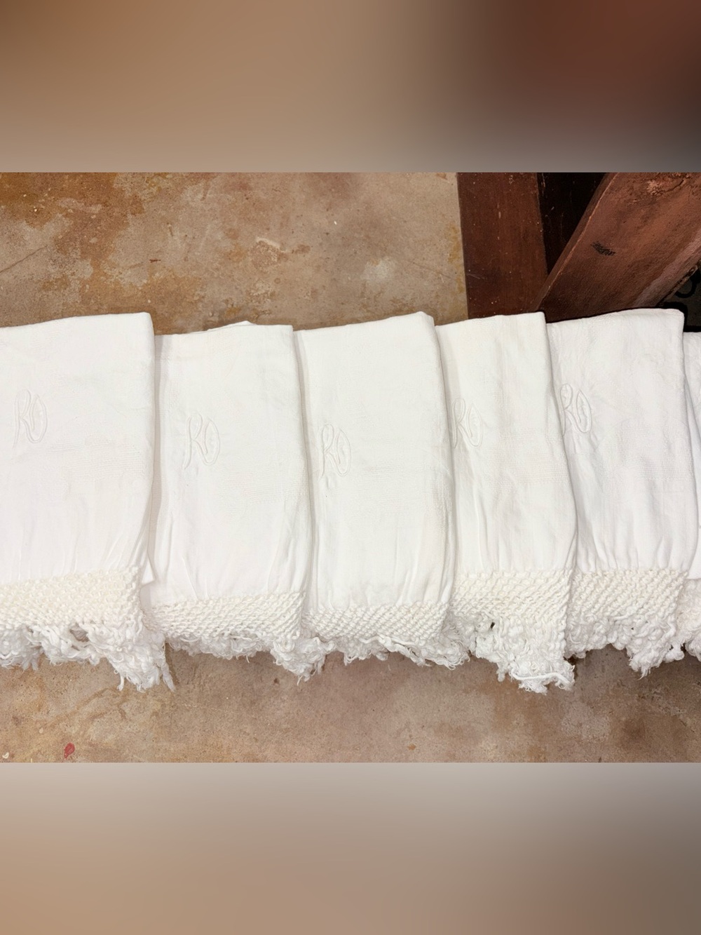 Vintage Damask Towels